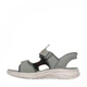 Чоловічі сандалі Skechers Vapor Foam Grey/Orange 45,5 Сірий 232994-GROR - изображение 3