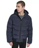 Чоловіча куртка-бомбер Tommy Hilfiger Hooded Jacket Стьобана з капюшоном з тканини Ріпстоп XL Синя - зображення 1