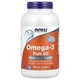 Омега-3 рыбий жир 1,000 мг NOW FOODS Omega-3 Fish Oil 200 Fish Softgels - изображение 1