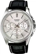 Мужские наручные часы Casio MTP-1375L-7A, кварцевые, кожаный ремешок - изображение 1