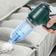 Портативний автомобільний пилосос HL-107 120 Вт 9000 Па акумуляторний бездротовий 4 насадки USB заряджання 2×2000 мА·год для салону авто меблів дому - зображення 3