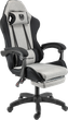 Кресло игровое Holmer GCH-03 Size L Fabric Gray/Black Nylon+Footrest - изображение 1