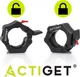 Замки для олимпийского грифа Actiget Quick Release 2 шт 50 мм Черные (ACT0014) - изображение 6