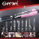 Профессиональный фен стайлер для волос 10 в 1 Gemei Professional GM-4835 розовый - изображение 7