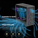 Вентилятор Xilence GAMING XPF360R.ARGB PWM REVERSE 3 шт Black (XF073) - зображення 11