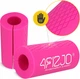 Расширительные накладки на гриф 4FIZJO Fat Grip 2 шт силиконовые Розовые (P-5905973404334) - изображение 3
