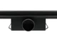 Odpływ liniowy prysznicowy Fala Wet & Dry Black 600 mm Czarny (71600) (5906083134050) - obraz 4