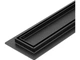 Odpływ liniowy prysznicowy Fala Wet & Dry Black 600 mm Czarny (71600) (5906083134050) - obraz 7
