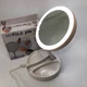 Складное зеркало для макияжа с LED подсветкой 10x My Fold Away Mirror белое - изображение 7