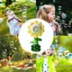 Мыльные пузыри Flower Bubble Machine BJC-5A(Bear-Yellow) со светом - изображение 5