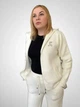 Костюм жіночий повсякденний з капюшоном Альпака Білий M - изображение 4