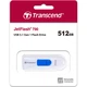 USB флеш накопитель Transcend 512GB JetFlash 790 White USB 3.1 (TS512GJF790W) (347216) - изображение 5