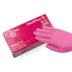 Рукавички нітрилові MEDIPLUS PinkyPlus PINK яскраво-рожеві неопудрені, розмір S, 100 шт - зображення 2