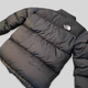 Жіночий Пуховик з вишивкою The North Face tnf 700 чорний XL - зображення 6