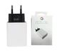 Зарядный блок без кабеля (в упаковке) для быстрой зарядки Google Pixel 30W USB Type-C GA03502-EU - изображение 1