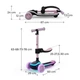 Самокат 2-в-1 Kinderkraft Raket Up Pink (KRRAUP00PNK0000) - изображение 5