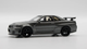 Машинка Premium MINI GT Nissan Skyline GT-R (R34) - Nismo BNR34 CRS Version 1999 1:64 MGT01160 Grey - зображення 4
