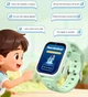 Дитячий смарт годинник Lemfo S40 з GPS, 4G сім картою, 16 ГБ пам’яті, TikTok, YouTube, Viber, прослуховуванням, AI-помічником, кнопкою SOS та IP68 Бежевий - зображення 3