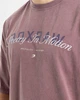 Футболка Poetry In Motion Oversized Бордова XL - изображение 7