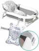 Детская ванночка складная Hanert KinderBad Grey с подушкой и электронным термометром - изображение 4