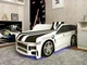 Ліжко машина ViorinaDEKO BMW 002 PREMIUM 180*80 см з ортопедичним матрацом біле - зображення 1