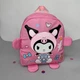 Рюкзак дитячий для дівчинки з принтом Kuromi рожевий - зображення 1