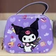 Сумочка дитяча для дівчаток Kuromi через фіолетове плече 18×14×7 см - зображення 1