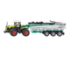 Металева модель трактора Siku Class Xerio із цистерною 1:87 (4006874018277) - зображення 2