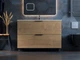 Тумба лакированная, Luxor Sena 120 Дуб, с умывальником Imperio Low 120 - изображение 6
