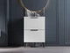 Тумба лакированная, Luxor Anna 60, с умывальником Imperio Low 60 - изображение 6