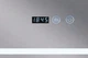 Зеркало горизонтальное LED 80x60 см в черной металлической раме с подогревом, часами, датой и регулировкой яркости - изображение 4