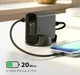 Зарядное устройство Satechi ChargeView 140W Desktop Black (ST-C4CV140C-EU) - зображення 6