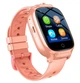 Умные часы для детей Lemfo D96 с GPS, сим картой, 4G LTE, двойной камерой, видеозвонками, прослушкой и влагозащитой IP67 До 7 дней работы Розовый - изображение 1