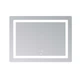 Зеркало Lidz Kubis (KU2) 900х700 с LED-подсветкой Touch, с антизапотеванием, с диммером, рег. яркости LD78LF904907048452 - изображение 4