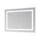 Зеркало Lidz Kubis (KU2) 900х700 с LED-подсветкой Touch, с антизапотеванием, с диммером, рег. яркости LD78LF904907048452 - изображение 5