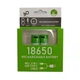 Аккумуляторы Li-ion Smartoools 18650 2000 mAh 3.7V 2 шт с USB Type-C, аккумуляторные батареи с кабелем для зарядки - изображение 1
