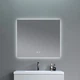 Зеркало Qtap Taurus (TA1) 800×600 мм с LED-подсветкой Touch, с антизапотеванием, с диммером, рег. темп. цвета (3000-6500K) - изображение 8