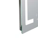 Зеркало Lidz Kubis (KU2) 500х800 с LED-подсветкой Touch, с антизапотеванием, с диммером, рег. яркости LD78LF936508048448 - изображение 6