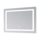 Зеркало Lidz Kubis (KU2) 1000х800 с LED-подсветкой Touch, с антизапотеванием, с диммером, рег. яркости LD78LF6141008048450 - изображение 5