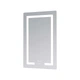 Зеркало Lidz Kubis (KU2) 500х800 с LED-подсветкой Touch, с антизапотеванием, с диммером, рег. яркости LD78LF936508048448 - изображение 5
