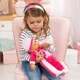Lalka Bobas Bayer First Words Baby z akcesoriami 38 cm Różowa 93824BM (4003336408997) - obraz 4