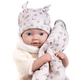 Lalka Bobas Bayer Reborn Baby z akcesoriami 38 cm Jasnoróżowa 93827AN (4003336421170) - obraz 2