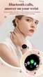 Розумний смарт годинник Smart Brilliant Slim Silver Rubber - зображення 5