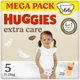 Підгузки Huggies Extra Care Size Розмір 5 (11-25 кг) 66 шт (5029053583174) (349464) - зображення 1