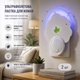 Ультрафиолетовая ловушка для насекомых 2 шт | LED ловушка для мух, комаров и мошек, ночник, для дома, английская вилка - изображение 1