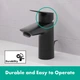 Смеситель для раковины Hansgrohe Logis 100 71100670 - изображение 8