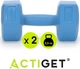 Гантели Actiget Hex 2 x 2.5 кг Синие (ACT0160) - изображение 6
