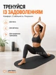 Коврик для йоги и фитнеса EVA 180х60х0.3 см нескользящий спортивный каремат ЭВА с закругленными краями для пилатеса стретчинга тренировок гимнастики спорта спортзала домашних занятий и активного отдыха - изображение 4