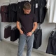 Поло Polo Ralph Lauren Premium M Black з фактурною в'язкою та вишитим логотипом - зображення 3