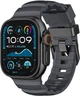 Pasek  Yaxo Rugged Evo Sport do Apple Watch 44/45/46/49 mm Lava Black (YAWRESSP03B) - obraz 2